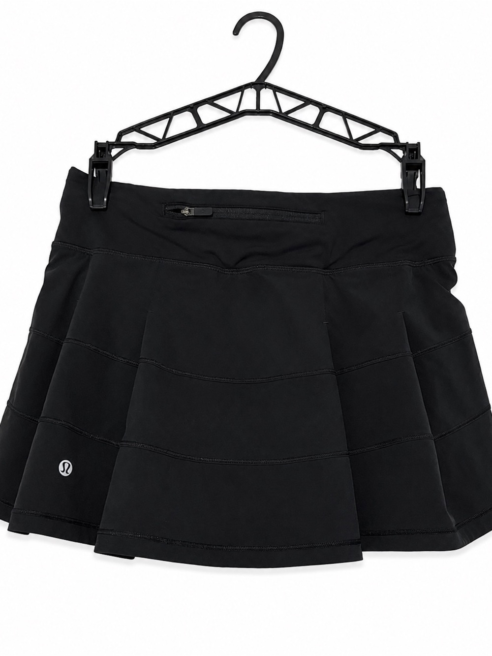 lululemon athletica Black Mini Skort